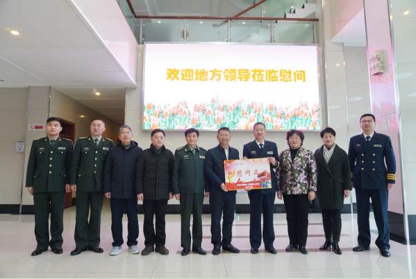 安徽蚌埠：龙子湖区春节期间走访慰问驻蚌部队